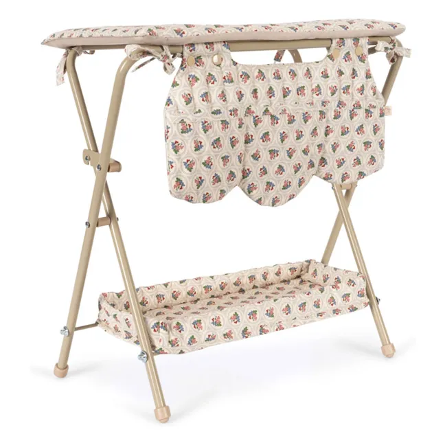 Verona Blues doll changing table | White