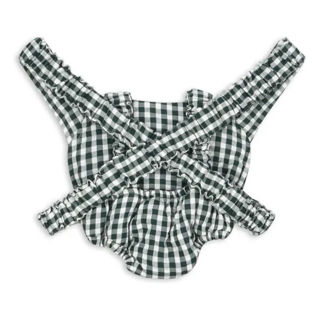 Vichy doll carrier | Dark green