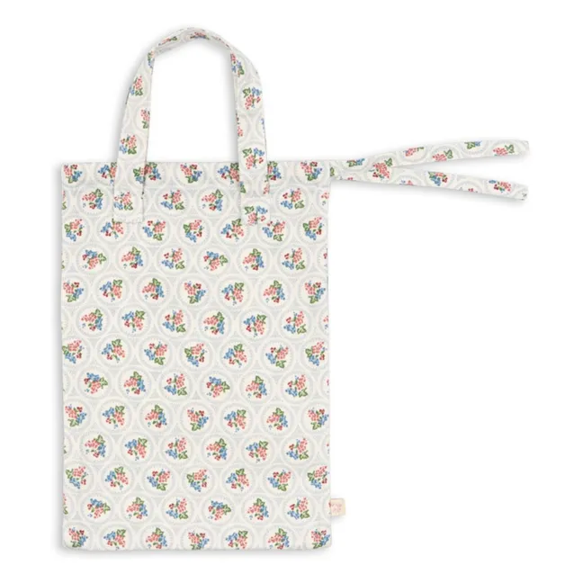 Set di biancheria da letto per bambole Verona Blues | Bianco