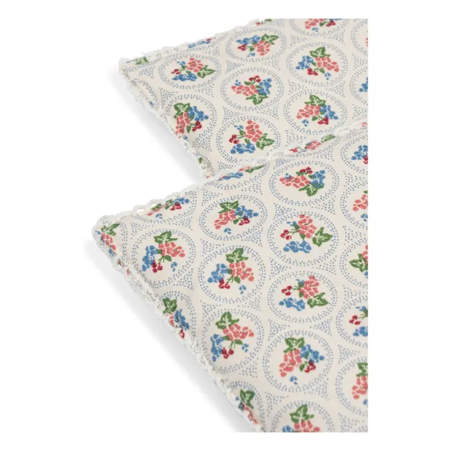 Verona Blues doll bed set | White