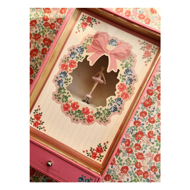 Spieluhr Ballerina | Rosa