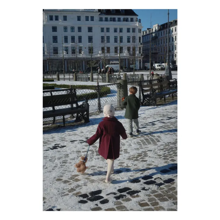 Peluche Lulu dans son sac | Beige- Image produit n°5