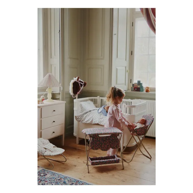 Verona Blues doll changing table | White