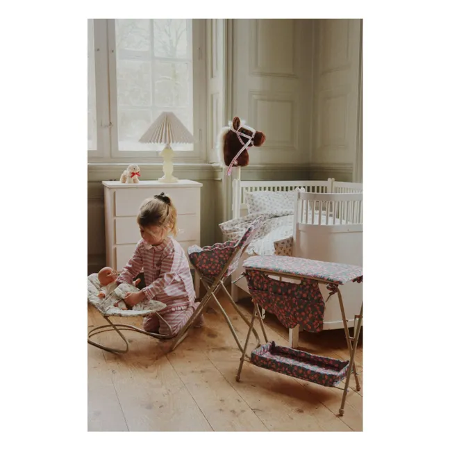 Verona Blues doll chair | White