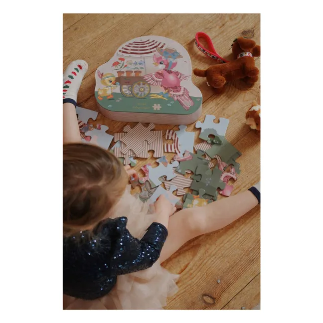 Bassotto in peluche con cuccia | Marrone