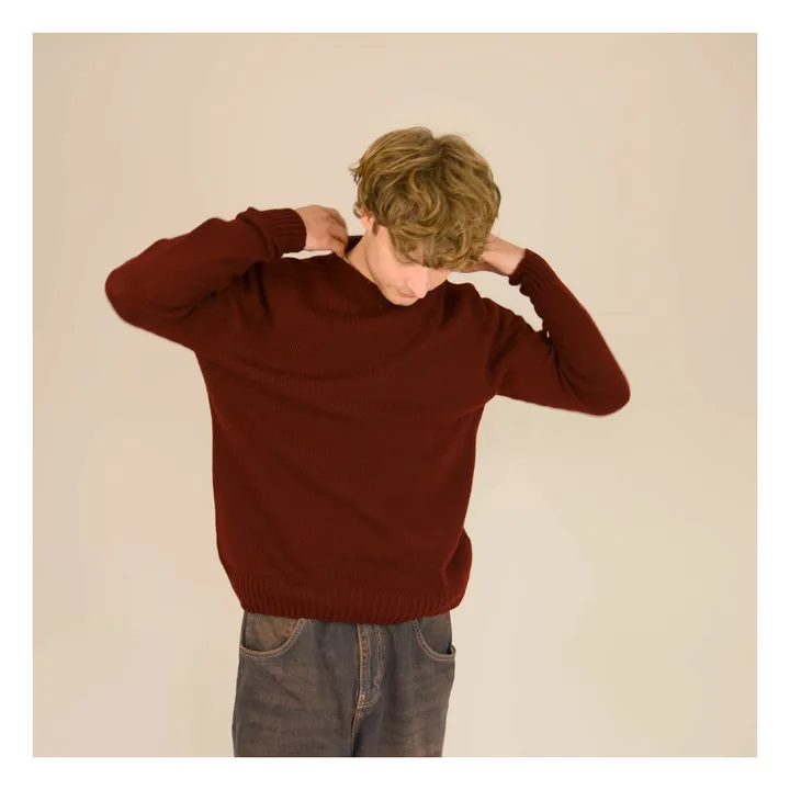 Pull Seamless Laine | Bordeaux- Image produit n°1