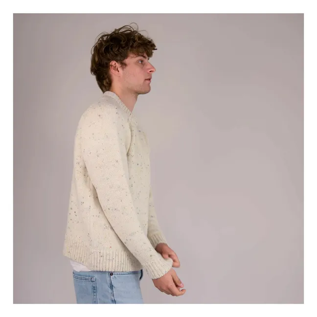 Raglan-Pullover Chunky Wolle | Seidenfarben