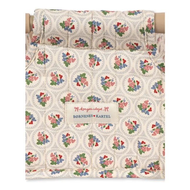 Verona Blues doll cot | White