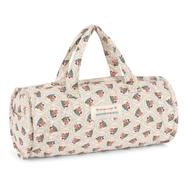 Lit parapluie pour poupée Verona Blues | Blanc