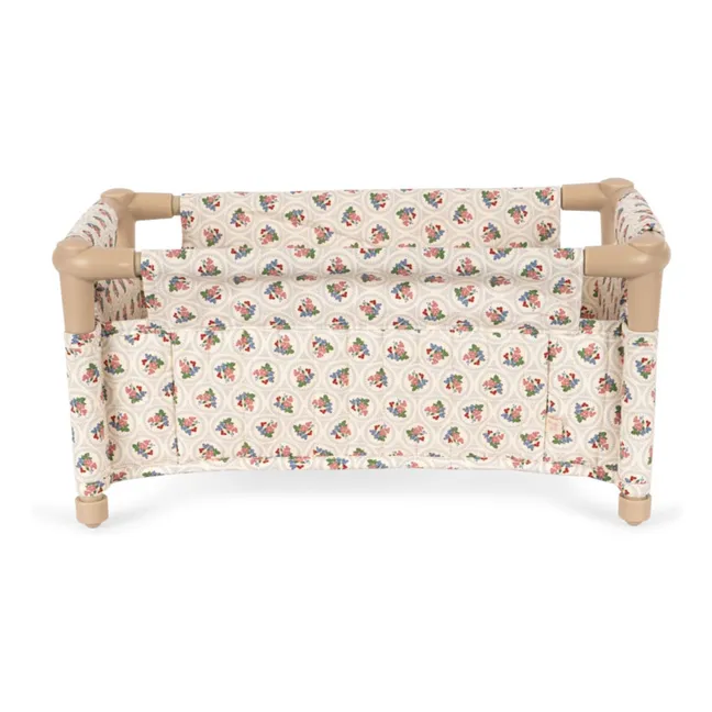 Verona Blues doll cot | White