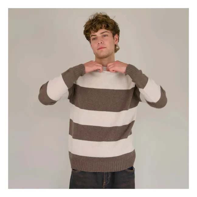 Seamless Pullover Wolle | Flieder