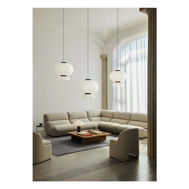 Eckmodul Modulsofa Hi Lo AV55 | Seidenfarben