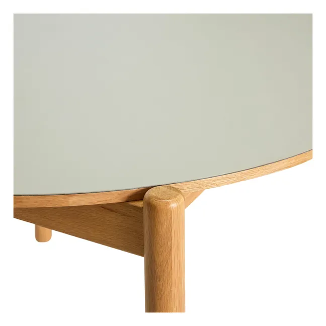 Table à manger ronde Oblique | Gris clair