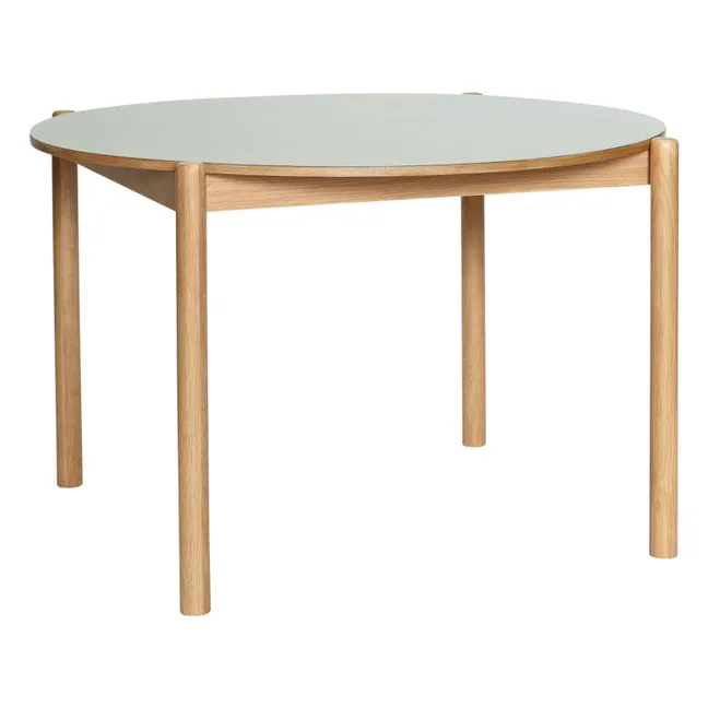 Table à manger ronde Oblique | Gris clair