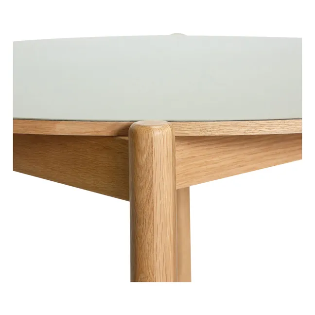 Table à manger ronde Oblique | Gris clair