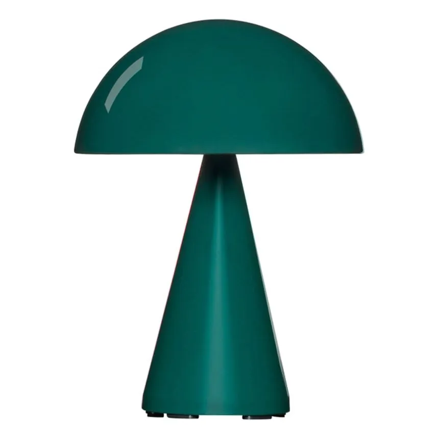 Hübsch Dark Green Mush Nomad Lamp