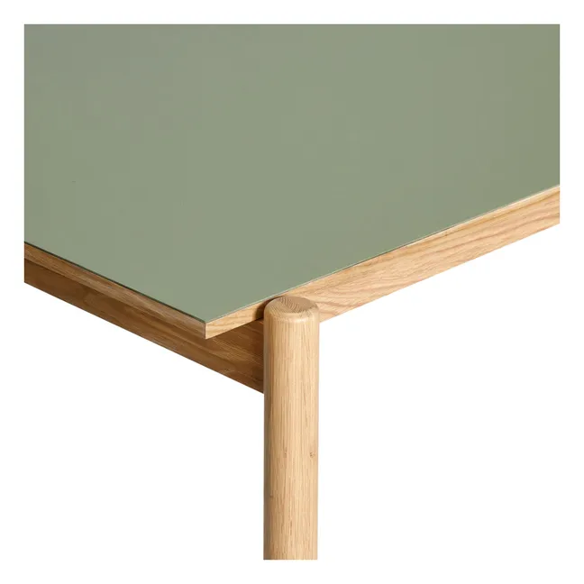 Mesa de comedor oblicua de roble | Olive