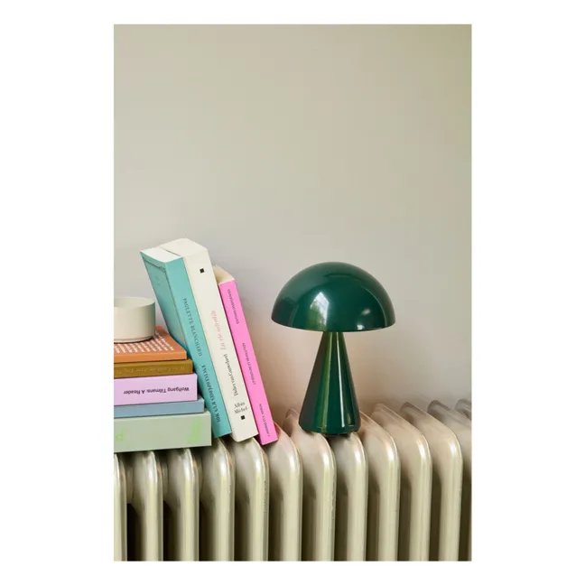 Lampada nomade Mush | Verde scuro
