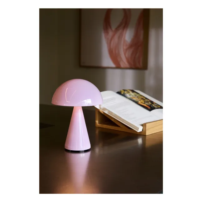 Lampe nomade Mush | Rose pâle