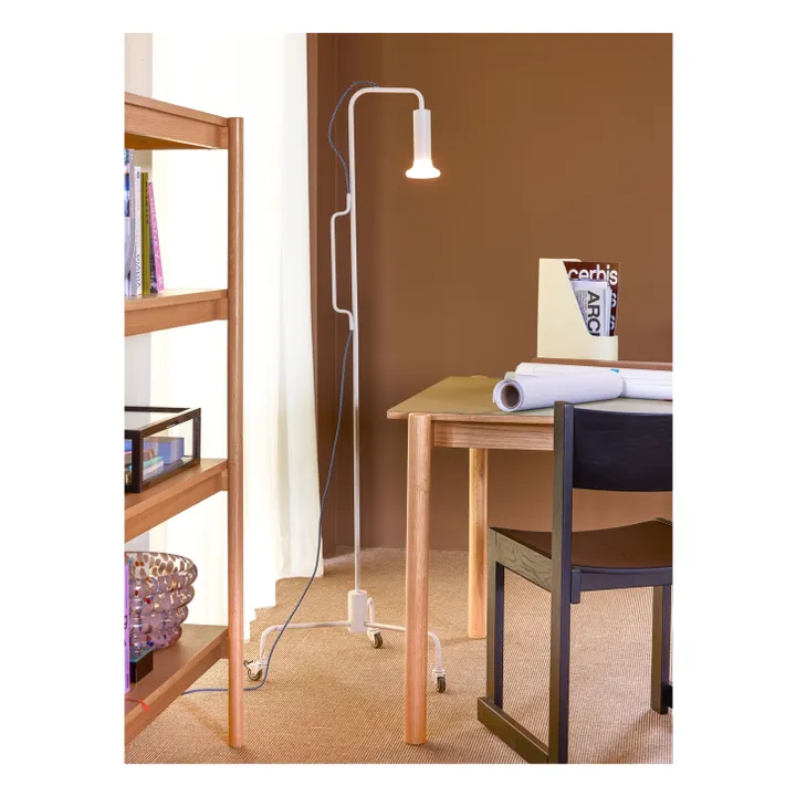 Table à manger en chêne Oblique | Olive- Image produit n°5