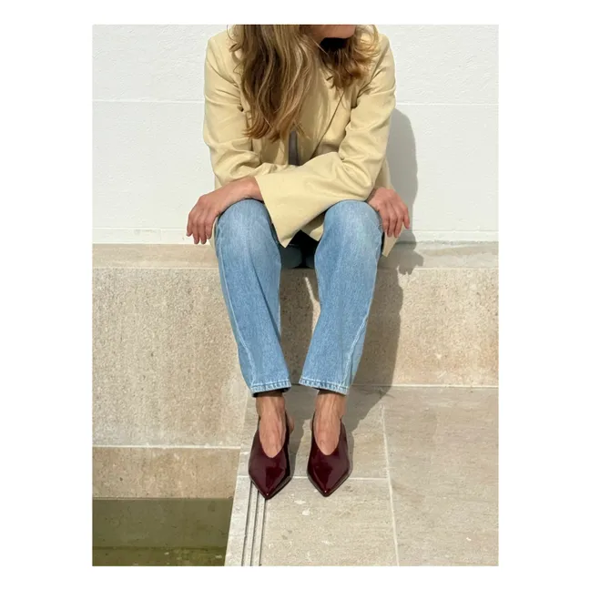 Slingback à Talons | Bordeaux