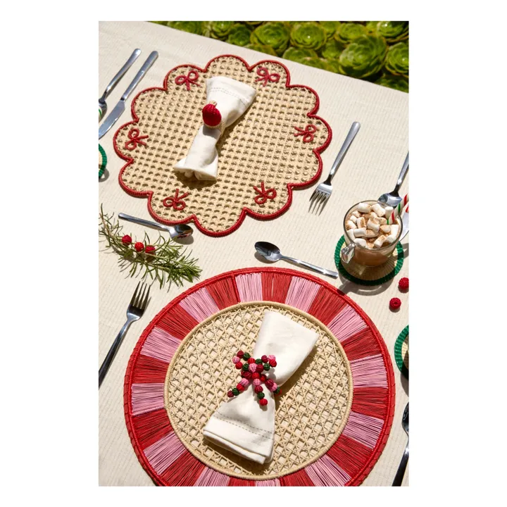 Set de table Twist | Rouge- Image produit n°1