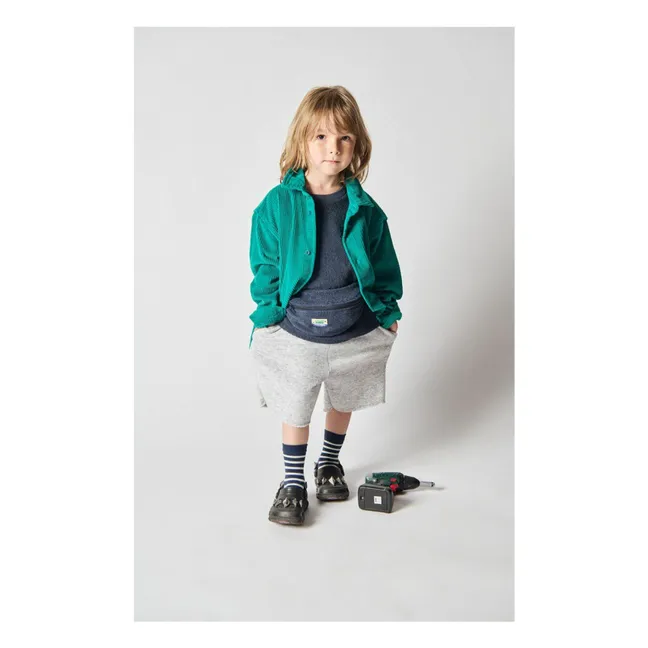 Chemise Velours Côtelé Padow Coton Bio | Vert