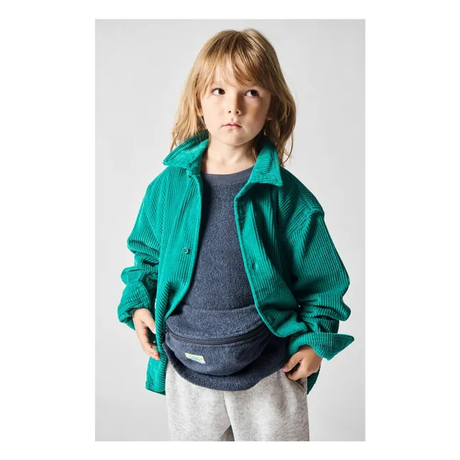 Chemise Velours Côtelé Padow Coton Bio | Vert