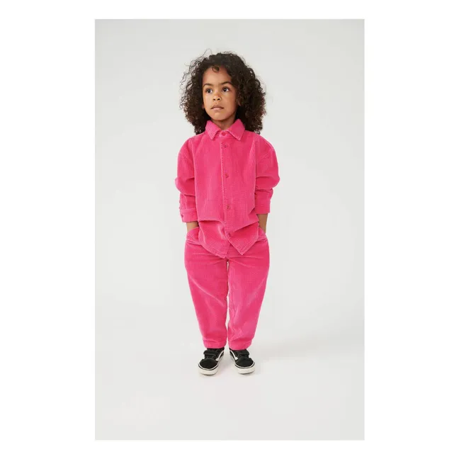 Chemise Velours Côtelé Padow | Rose fuschia