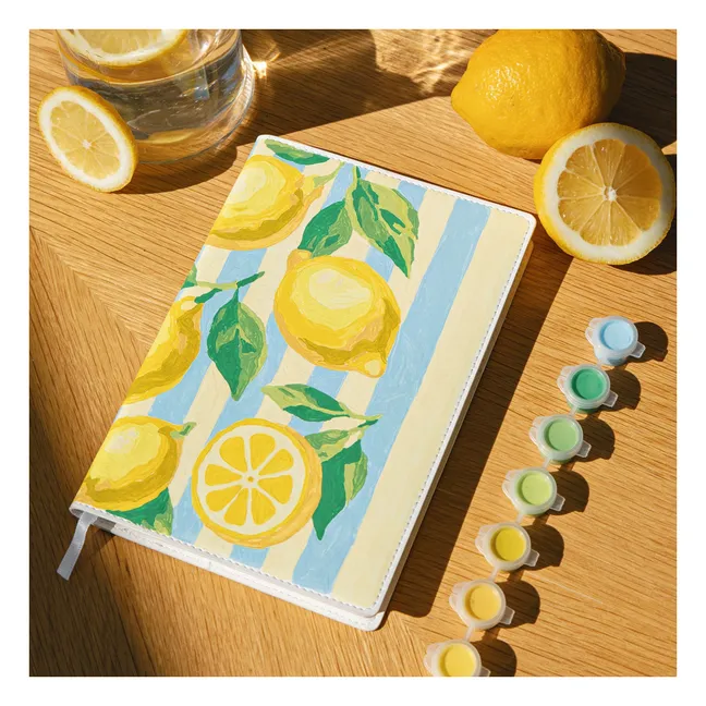 Notebook à peindre - Citrons