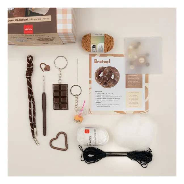 Kit de charms en crochet - Coffee Time