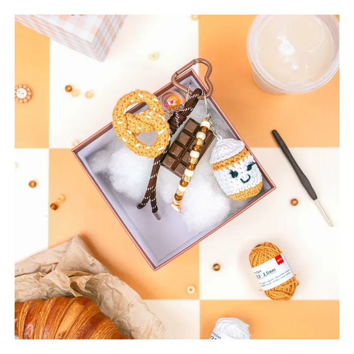 Kit de charms en crochet - Coffee Time- Image produit n°1
