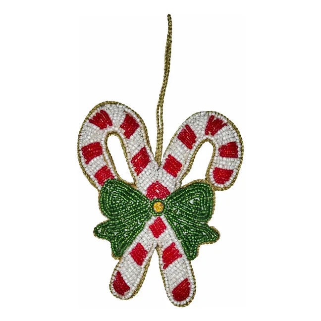 Boule de Noël Sucre d'Orge | Rouge