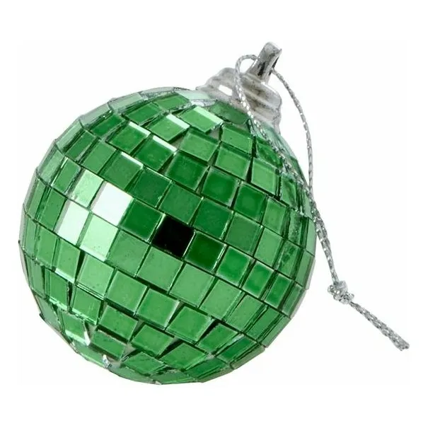 Disco-Weihnachtskugel | Grün