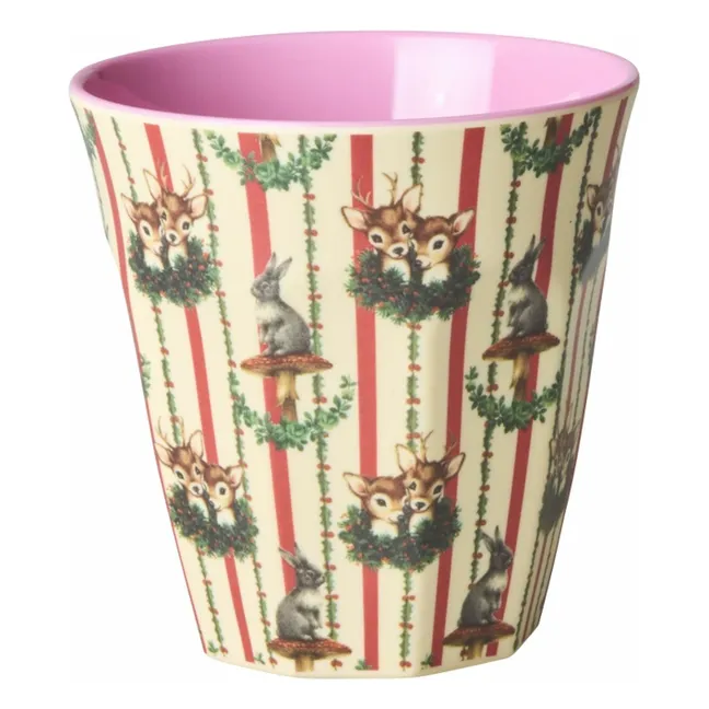Sweet Forest melamine glass | Cream