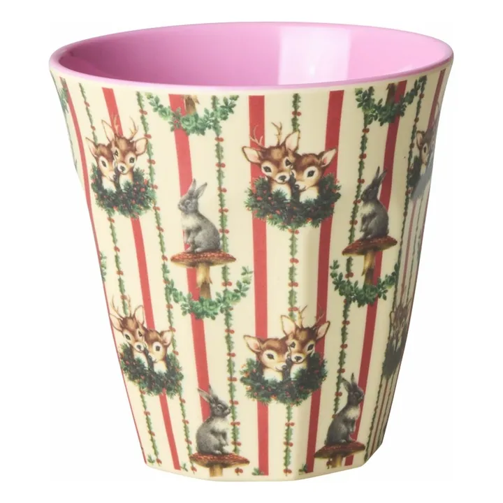 Verre en mélamine Sweet Forest | Crème- Image produit n°0