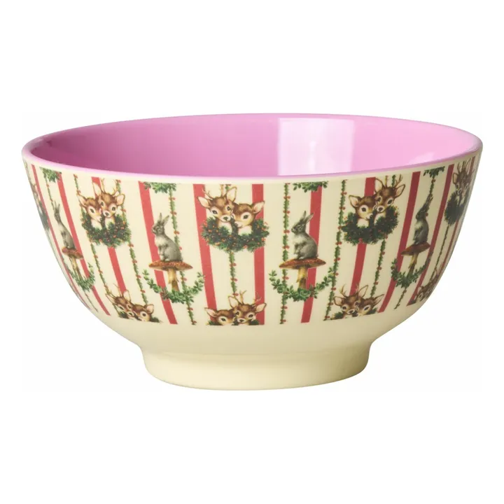 Bol en mélamine Sweet Forest | Crème- Image produit n°0