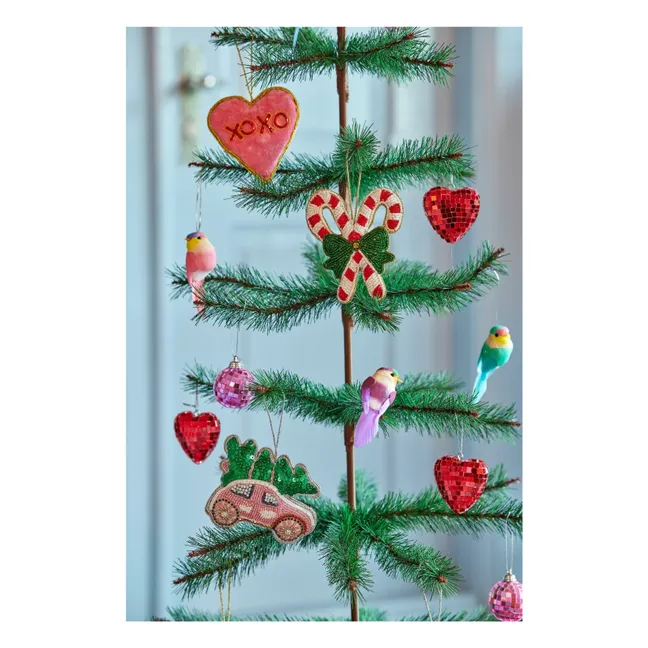 Disco-Weihnachtskugel | Grün