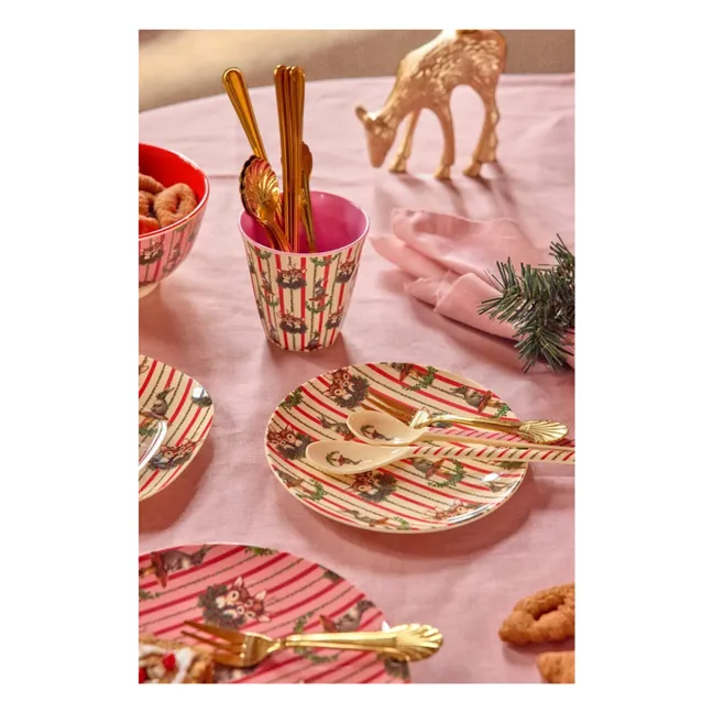 Sweet Forest melamine glass | Cream