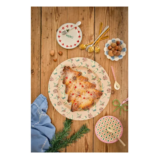 Molde para tarta de árbol de Navidad | Verde