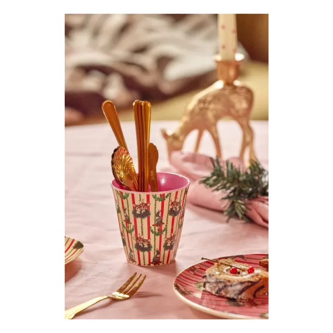 Sweet Forest melamine glass | Cream