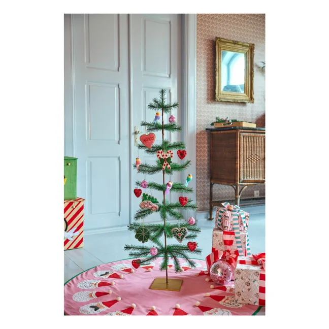 Boule de Noël Sucre d'Orge | Rouge