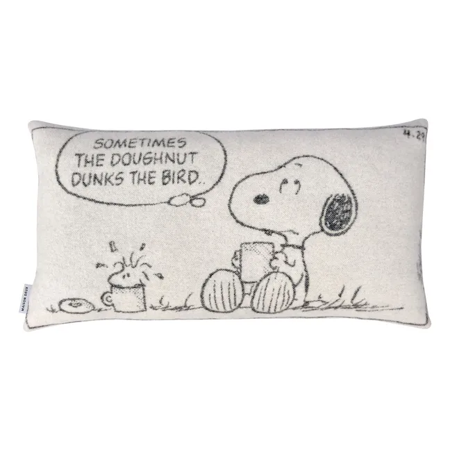 Housse de coussin Peanuts Comic | Noir