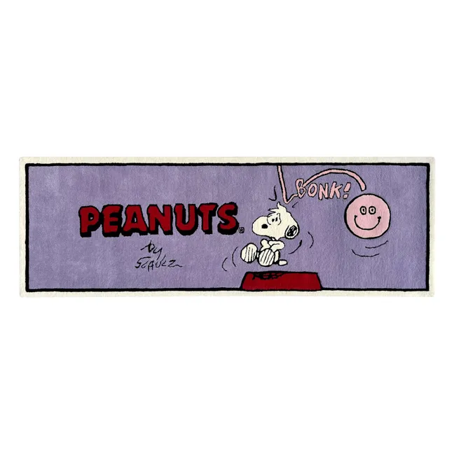 Peanuts Moon rug | Purple