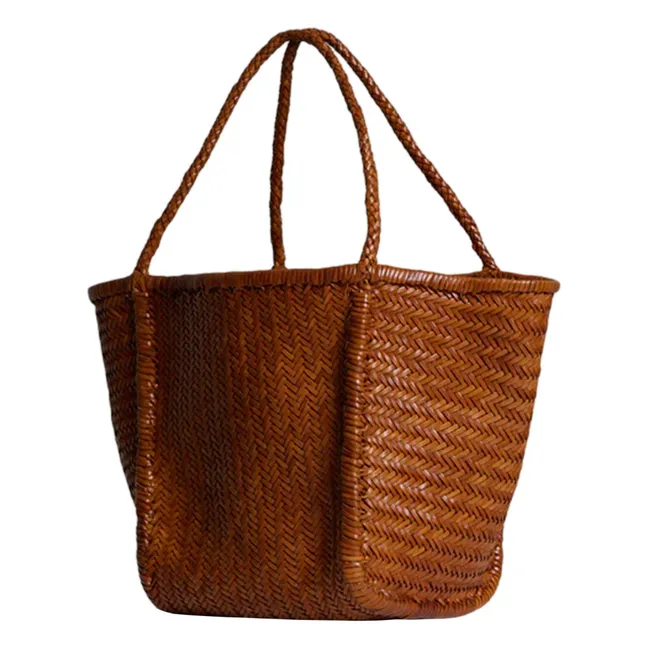 Handtasche Rubens Leder | Cognac-Farbe
