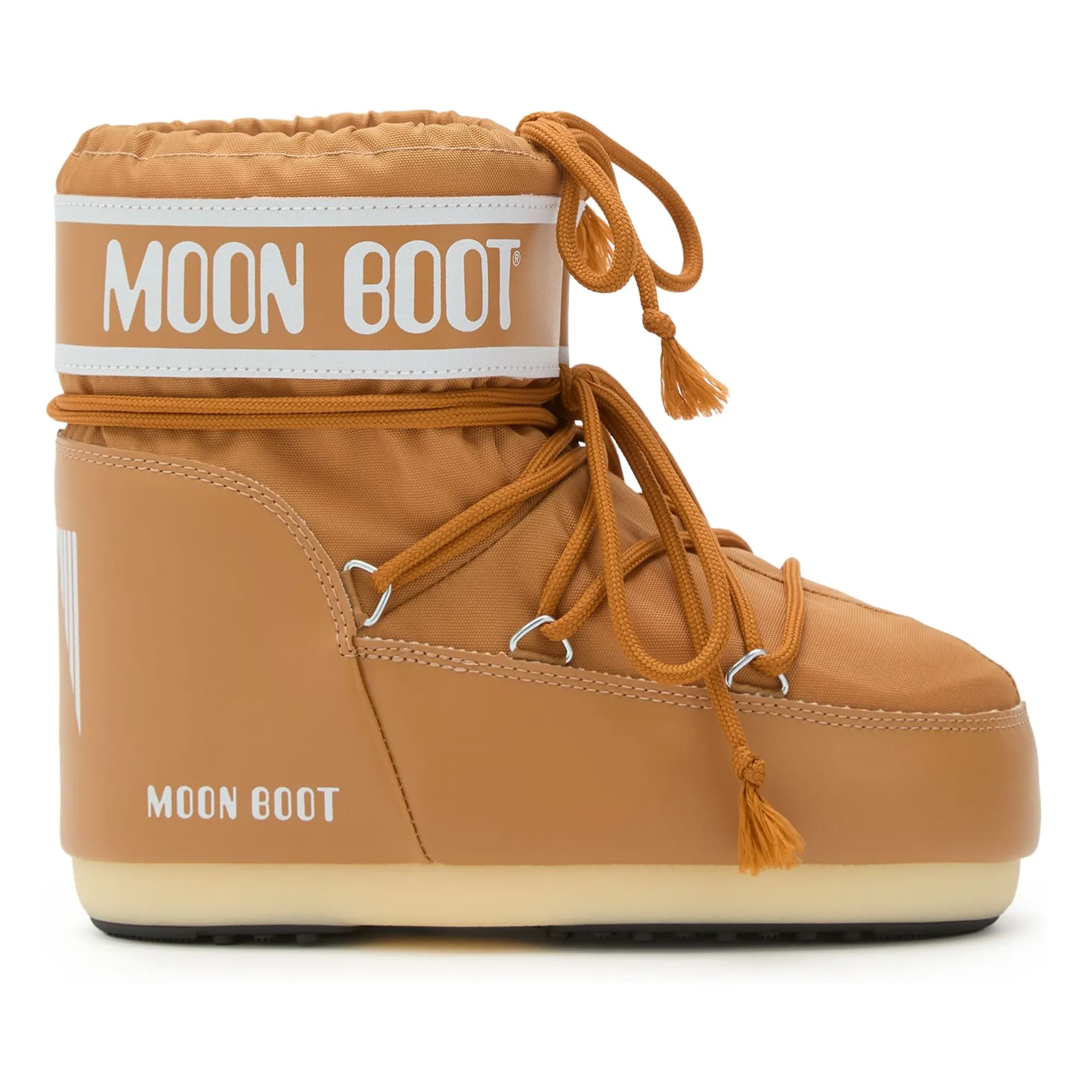 Moon Boot Cognac Icon Low Nylon Boots