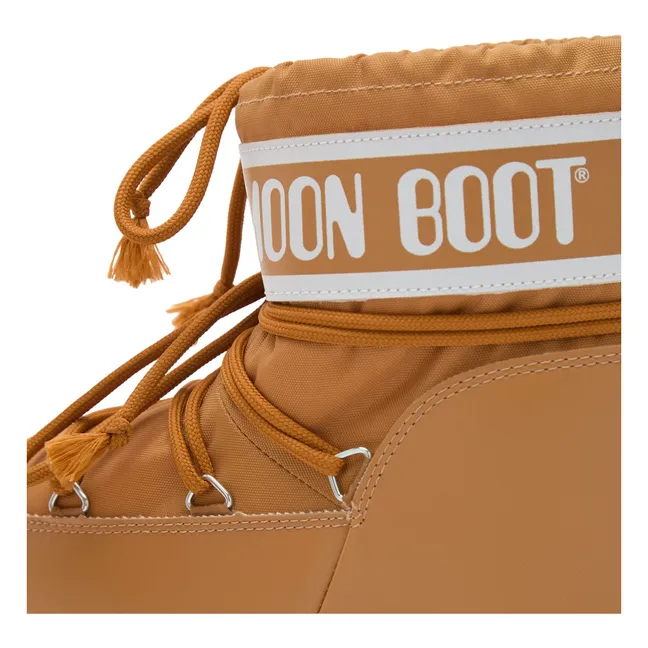 Icon Low Nylon boots | Cognac