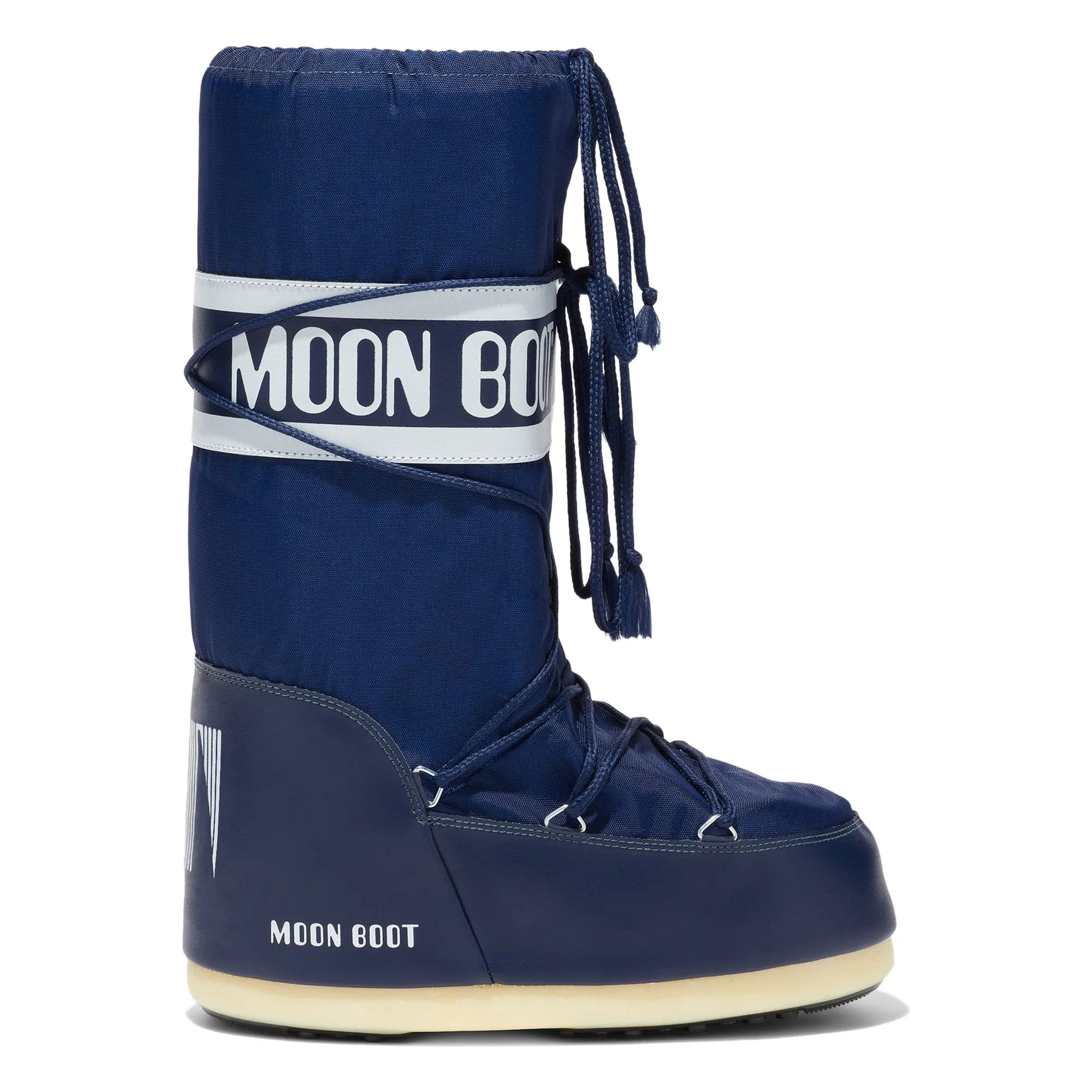 Moon Boot Blue Icon Nylon Boots