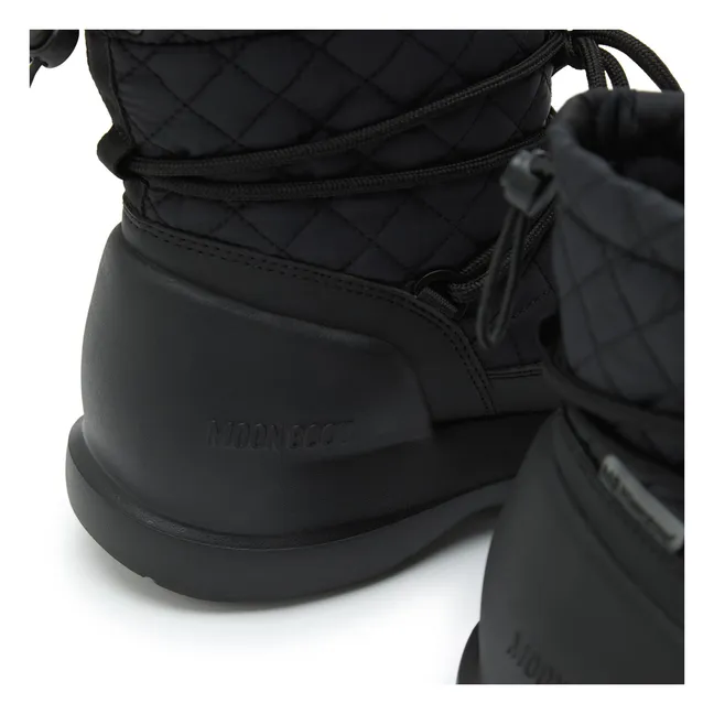 Bottes Mezzaluna Mid Matelassées Imperméables | Noir