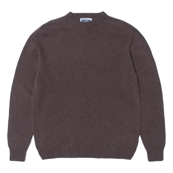 Pull Seamless Laine | Marron- Image produit n°0